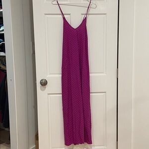 Old Navy Magenta Maxi Dress